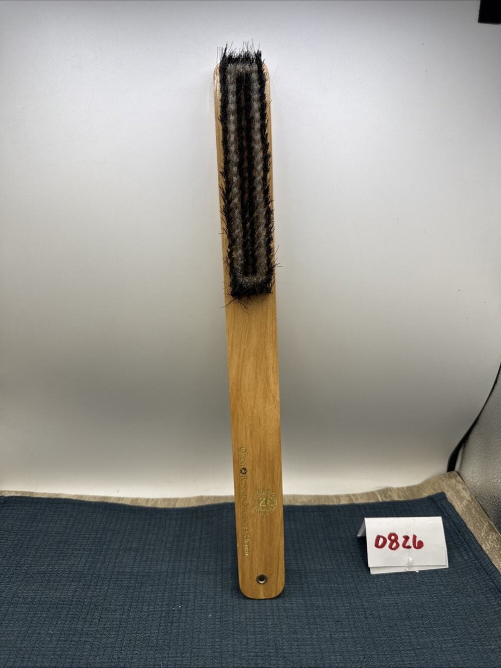 Vintage Omni- Royal Orleans Hotel ~ Clothes Brush Wood Advertising Souvenir